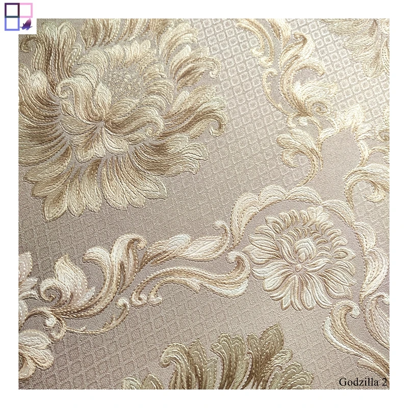 Custom 3d vinyl Effect PVC Cheap Wallpaper roll Manufacturer Hotel Room pvc Wall Paper