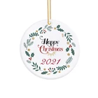 Star Custom Wholesale Unique Memorial Ornaments Snowman Snowflake Reindeer Star Christmas Ornaments