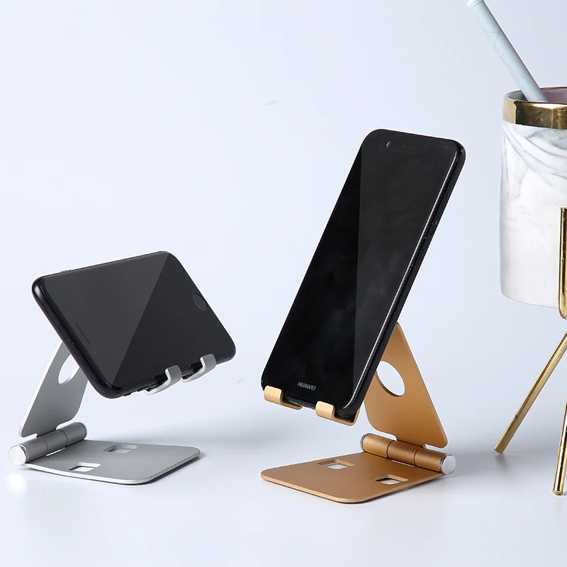 Aluminum Desktop Universal Adjustable Desk Mobile Cell Phone Stand