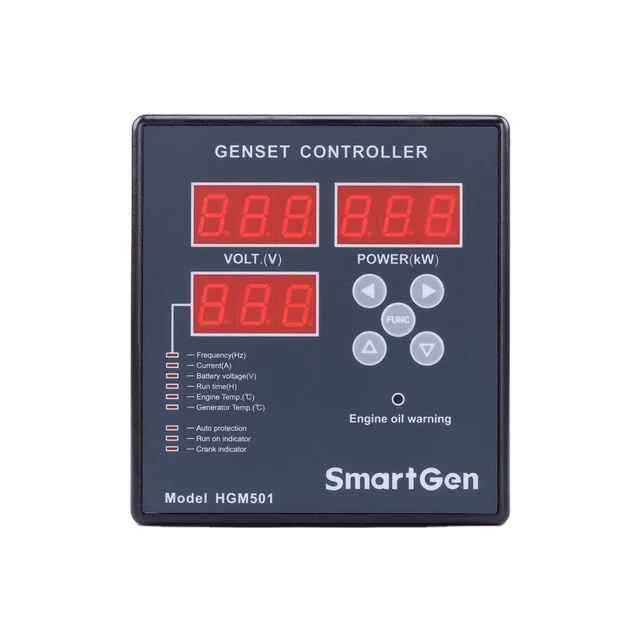 SmartGen HGM501 Gasoline Genset Single Phase Three Phase  Engine Auto Start Control Switch Small Digital Generator Controller