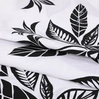 Printed Fabric Orange Viscose Prints Fabric Wholesale Custom Leaves Printed 100 Rayon Viscose Fabric Orange Color