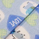 Baby Fabric Baby Printed Cotton Fabric Baby Brushed Fancy Designs Flannel Garment Cartoon Printed Cotton Fabric