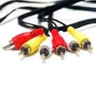 Dvd Player High Quality 3rca To 3rca Av Rca Cable Car Audio Cable For Dvd Player