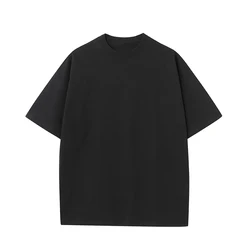 230 Gsm 100% Cotton Promotion O-Neck Pure Cotton Man T Shirt Tshirts Wholesale Streetwear Plain T-Shirt For Men
