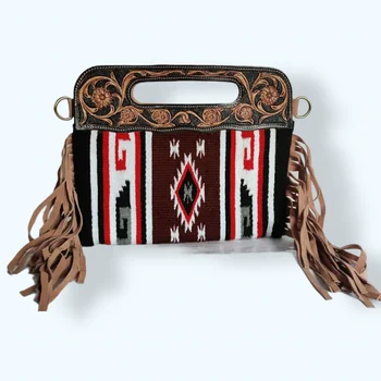 Newest Bag Zip Pocket Travel Tribal Print Navajo Western Women crossbody bag