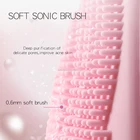 Powered Skin Sonic Massager 2 AA Battery Powered Replaceable Sonic Silicone Facial Cleansing Massager For All Skin Type