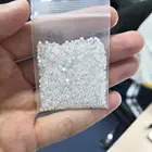 Diamond Moissanite Loose Synthetic Diamond Small Sizes GH Color 0.8mm-3.0mm White Melee Moissanite Diamond