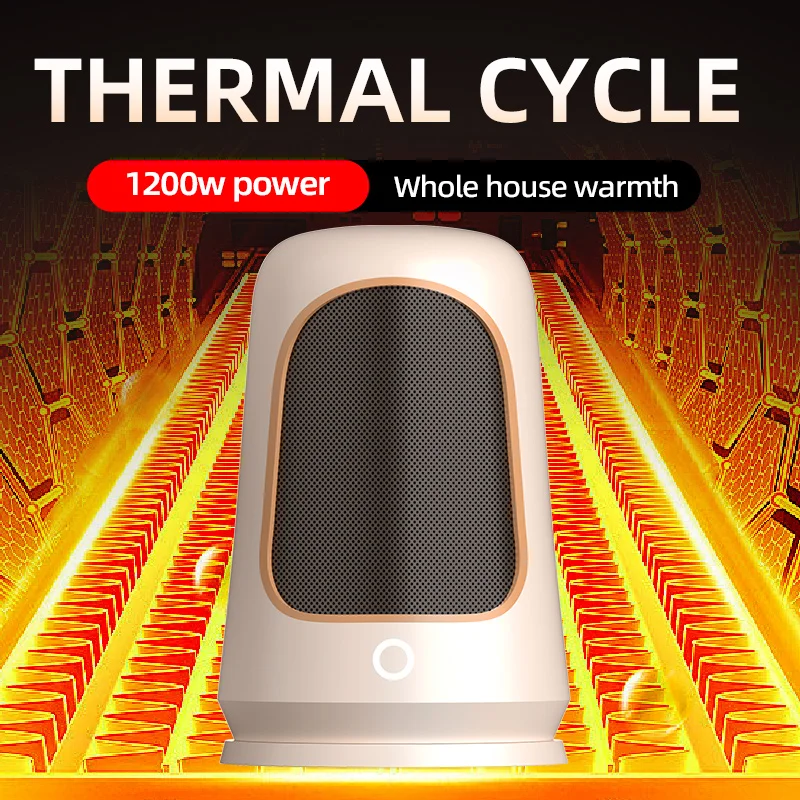 Custom Christmas gift Student Electric heating fan Dormitory space heater Portable small 110V 220V indoor electric heater