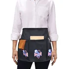 Top Selling Custom Imprint Restaurant Aprons With Pockets Waist Apron Canvas Aprons