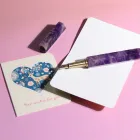 Logo Pen Customer's Logo 2021 Luxury Custom Logo Business Personal Crystal Pen With Custom Logo