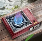 1 Burner Stove Korean Style Table Mini 1 Burner Outdoor Stove Camping Portable Gas Stove Single Burner