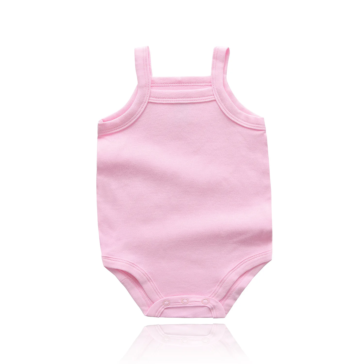 manufacturer Baby clothes high quality 100% cotton baby romper sleeveless Wholesale customization