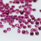 Ruby Keliji Hot Sale Multi Sizes #5 Color Round Synthetic Ruby For Jewelry Accessories