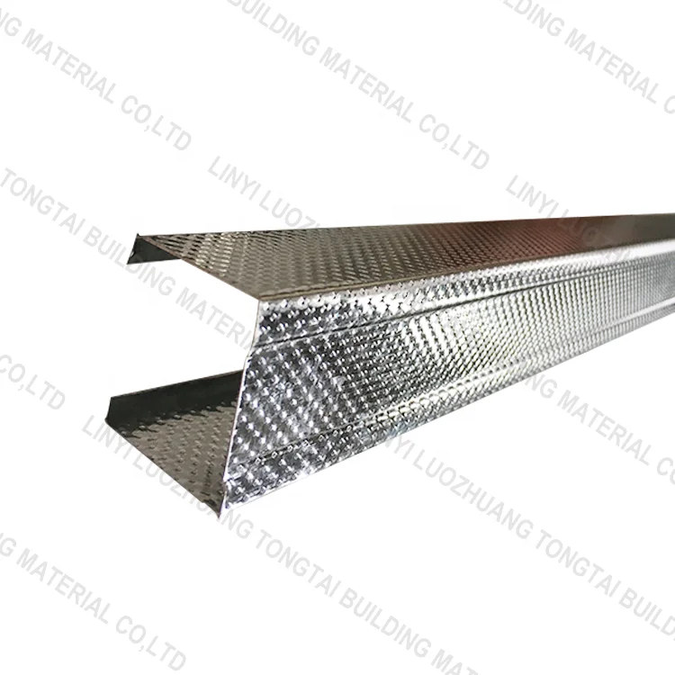 Galvanized Steel Profile Plasterboard Gypsum Board Partition System