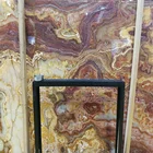 Slab Tiger High Quality Natural Stone Marble Slab Brown Tiger Onyx