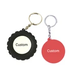 Key Chain 2d Pvc Keychain Desent Custom Rubber Pvc Keychain 2D Logo Tyre Shaped Key Chain 2D Soft Pvc Keychain