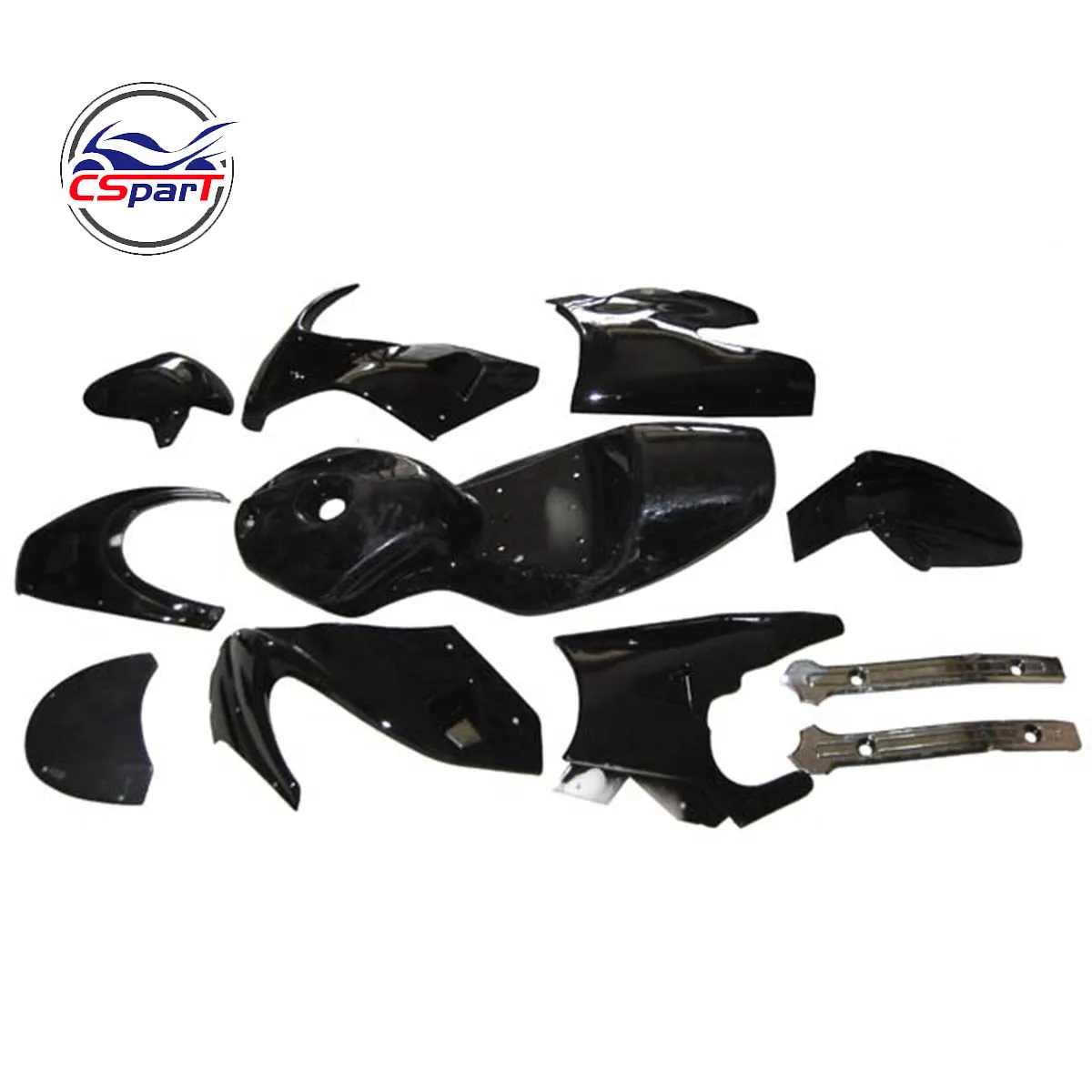 Plastic Fairing Kit Fender Plate Guard Cover For Mini Moto Pocket Bike
