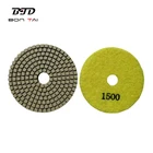 Diamond Polishing Pads 4 Inch Diamond Wet Use Flexible Polishing Pads For Concrete Granite Marble And Stones