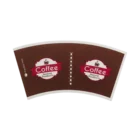 Lined Paper Eco Friendly PLA Lined 8oz Double Wall Printed Paper Coffee Cup