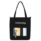Ladies Hand Bags Bag Excellent Trend Campus Ladies Hand Bags Shoulder Shopping Bag Canvas Tote Hand Bag
