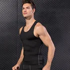 Tank Custom Bodybuilding Solid Black Tank Top Cotton Men Sport Gym Weights Vest