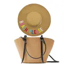 Summer Women Hat Woman Beach 2021 Summer Floppy And Straw Beach Matching Women Hat And Bag Set