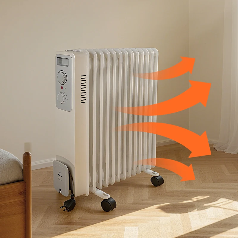 Adjustable Thermostat Oil Radiator, Portable, 230v 50, 1000W - detail 6