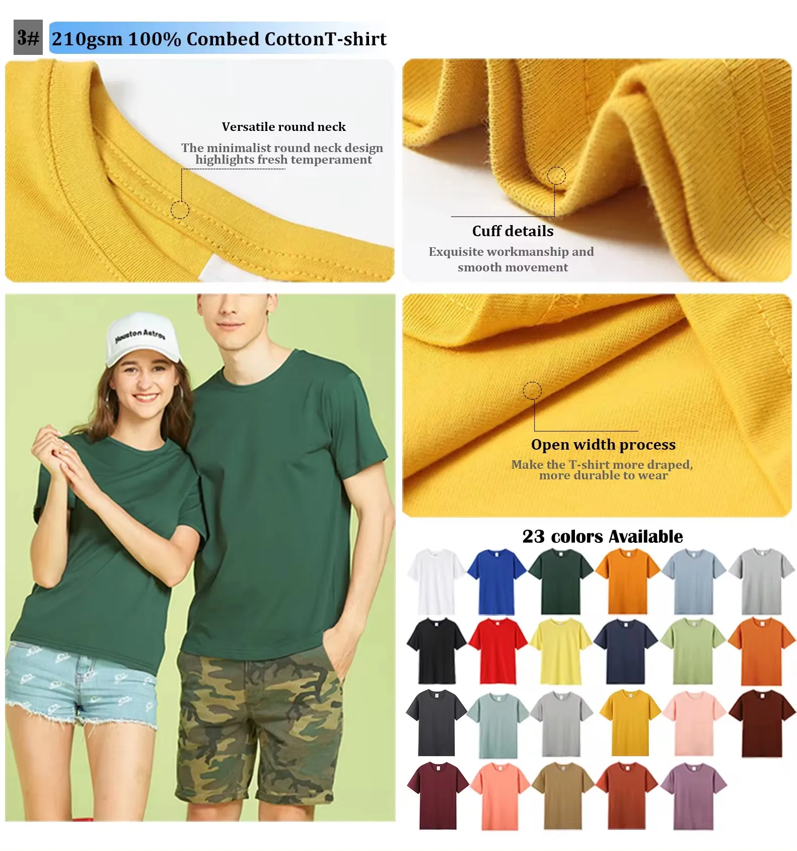 cotton t-shirts