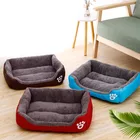 hot selling luxury petkit filled high resilience PP cotton soft washable dog pets bed accesories
