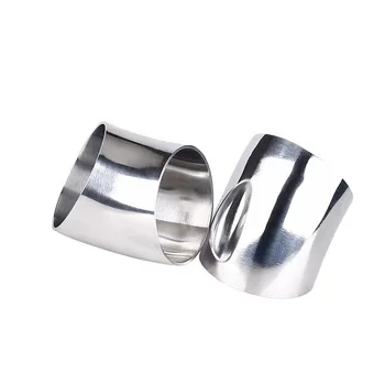 Food Grade Sanitary 316L Stainless Steel Welded Elbow, 45 Degree, 304/316L, High-Quality, Zhejiang Manufacture