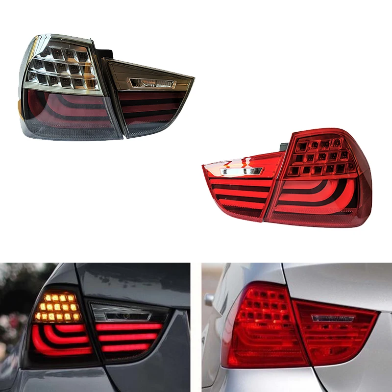 product upgrade led taillight taillamp for bmw 3 series e90 lci tail light tail lamp 2009 2012 back lamp rear lamps plug and play-4