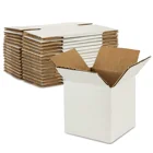 Small Shipping Boxes Custom Logo Carton Boxes For Packing For Shipping And Mailing Dimension 4x4x4 Inches