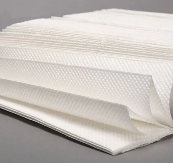 Disposable Strong Water Absorbent Ultra Soft Bamboo Pulp Eco-friendly Hand Tissue Paper Towel
