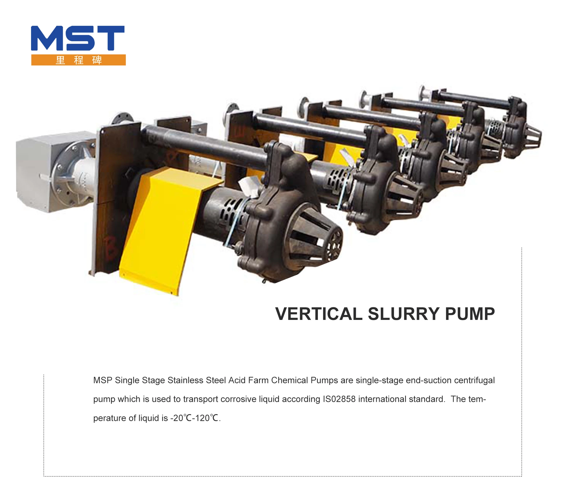 Rubber Liner Pump Vertical Centrifugal Slurry Pump Cement Slurry