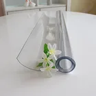 Table Cloth China Factory Wholesale Table Cover Clear Soft Pvc Thick Clear Plastic Table Cloth Material PVC