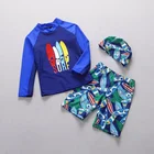 Nylon/Spandex Kids Clothing For Kids Swimsuit Lovely Boy's 1 Piece UV Swimsuits