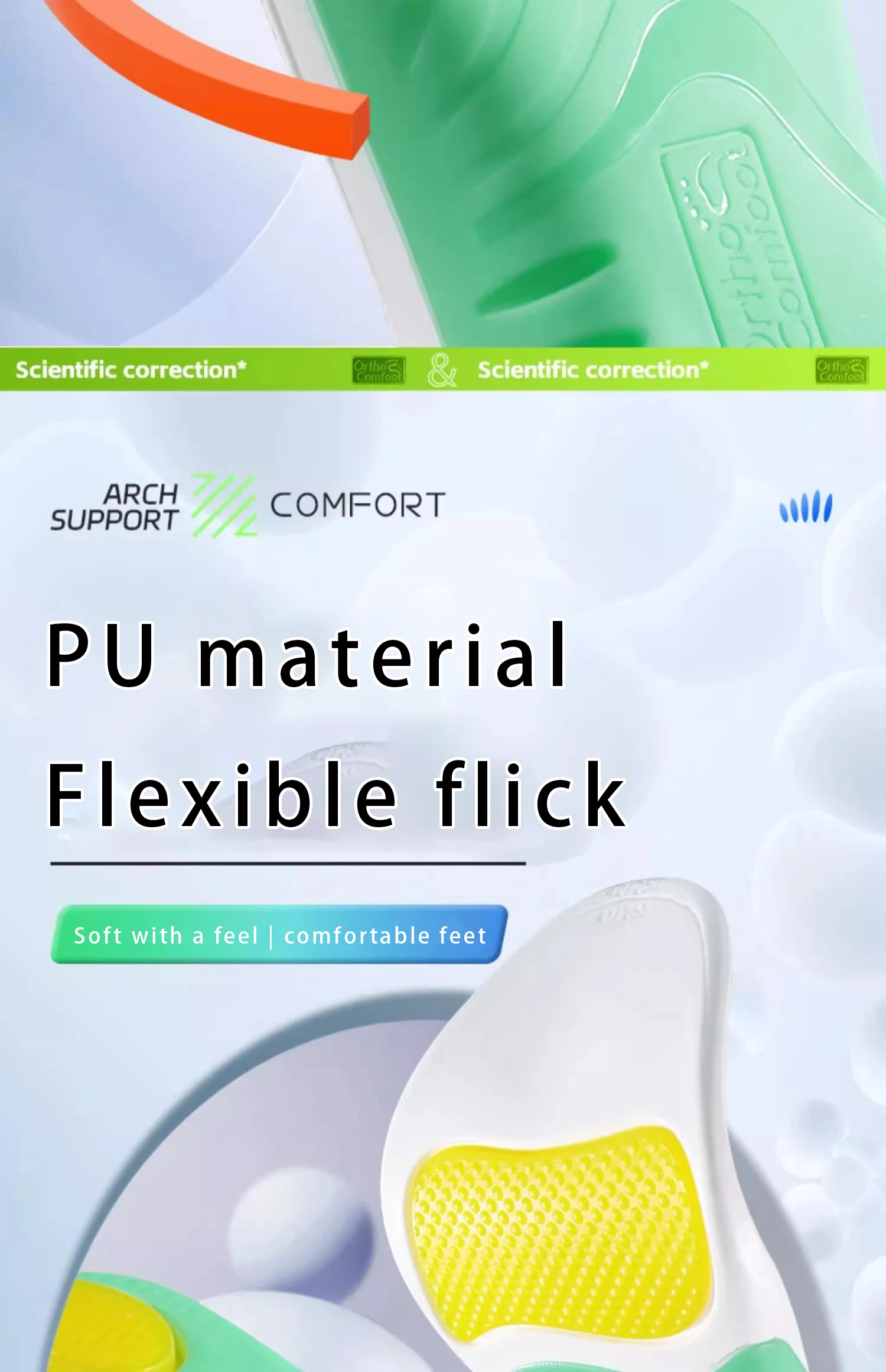 2026 New Comfort Shoe Insoles for Men Women Kids with Flat Foot Correction Transverse Arch Collapse Support Flat Feet Corrective 2026 New Comfort Shoe Insoles for Men Women Kids with Flat Foot Correction Transverse Arch Collapse Support Flat Feet Corrective