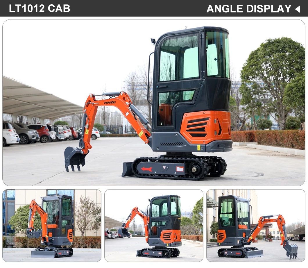 Leite Mini Excavator 1t 1 5t 1 8t 2t 3t Multi Function Earth Moving