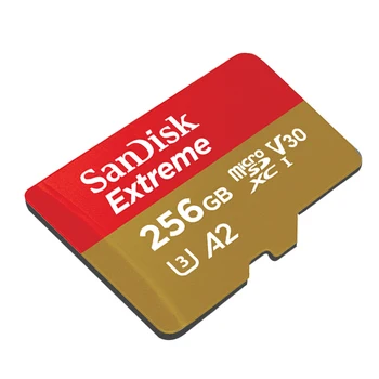 Original Sandisk A2 Extreme 256gb Micro Sd Card 128gb U3 64gb Memory Card V30 Class10 Flash Tf Card With 4k Hd
