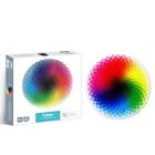 Diy Puzzle Toy Funny Diy Intelligent Round Puzzle 1000 Piece Circular Rainbow Jigsaw Puzzle Toy For Adult