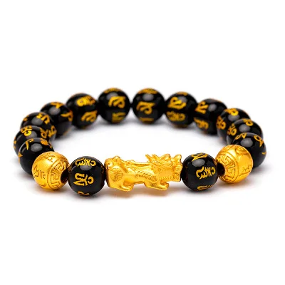 black onyx bracelet feng shui