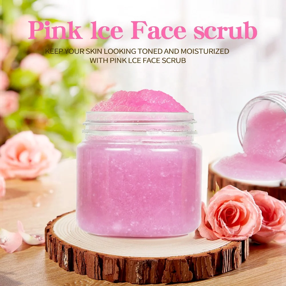 ice facial scrub - make your skin bright and moisturized like a