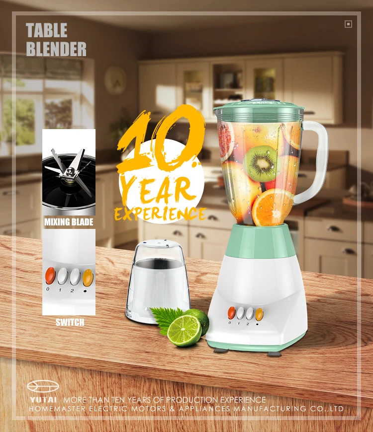 Liquidificador de alta velocidade para eletrodomésticos domésticos com jarra