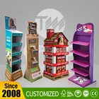 Racks Cardboard Display Rack Retail Corrugated Cardboard Floor Shelf Display Stand Racks