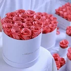 Roses Rose Forever Roses Flowers Eternal Rose In Round Gift Box