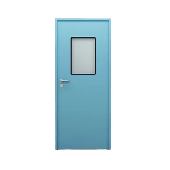 Clean Operating Room Metal Cleanroom Medical Office Automatic Door For Hospital Or Lab