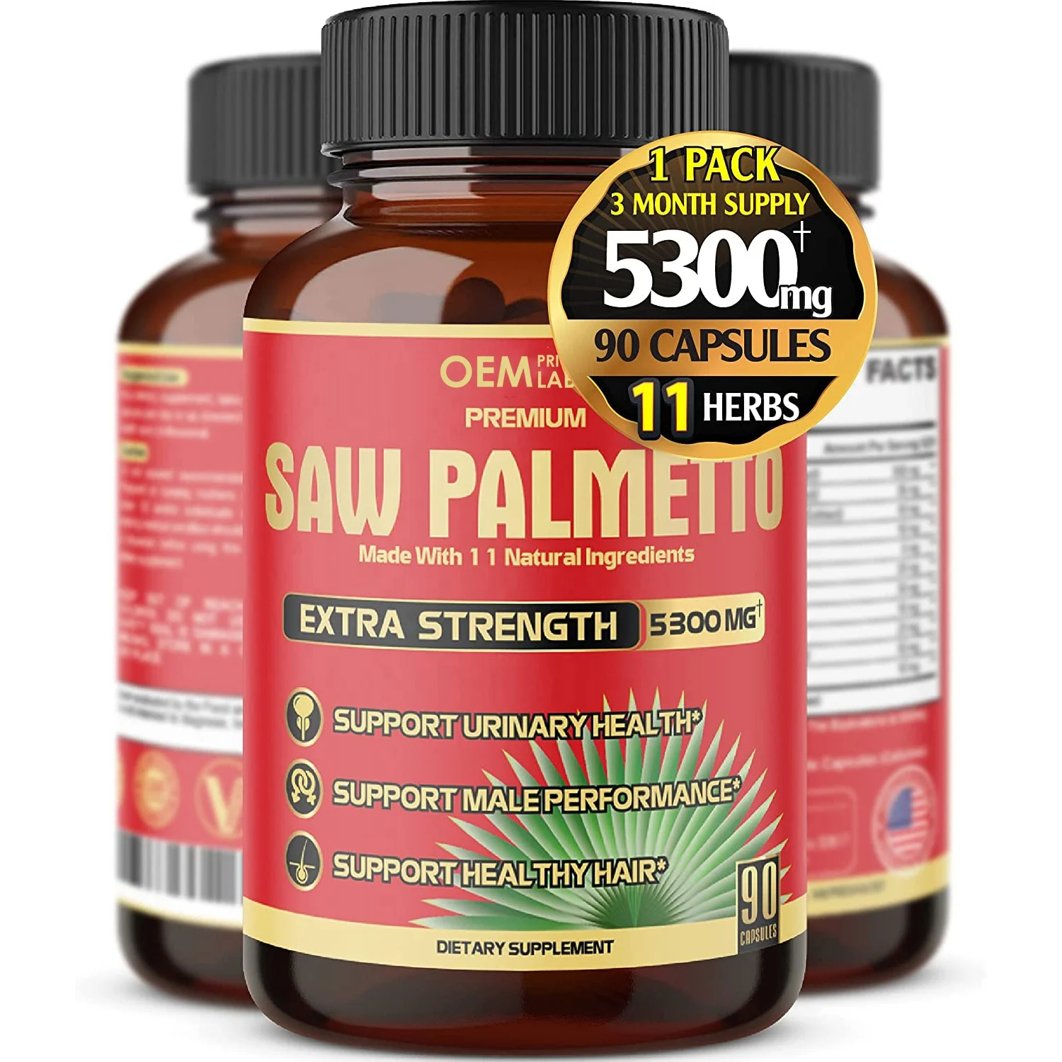 Premium Saw Palmetto Capsules With Ashwagandha Green Tea Prostate Support  Massage Prostate Capsule Hair Growth Dht Blocker - Buy Saw Palmetto  Extract,Saw Palmetto,Saw Palmetto Powder Product on 