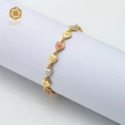 Bangles New Bracelet Elfic New Fashion 18k Gold Plated Designer Women Bracelet Bracelets Bangles