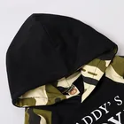 Boys Clothing Boy Boys Clothing Sets Camouflage Daddy's Boy Printing Hoodie Winter Toddler Fashion Outfits