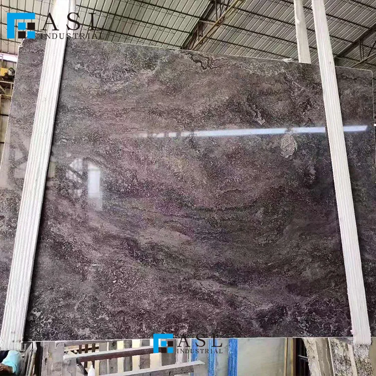 Moon Valley manufacturers direct gray marble natural imported stone custom background wall staircase